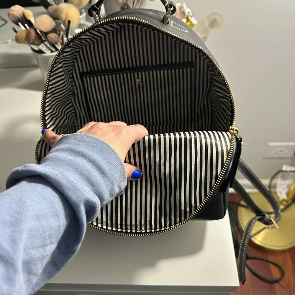 Kate Spade Black Backpack - Picture 2 of 3